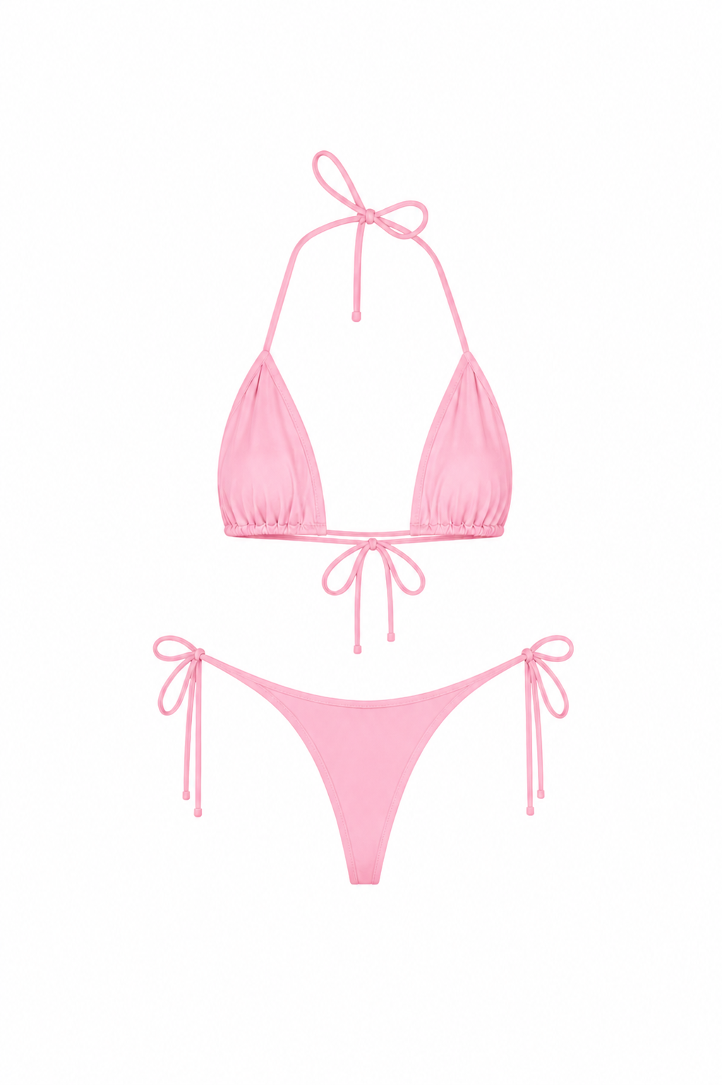 Baby Pink Thong Set