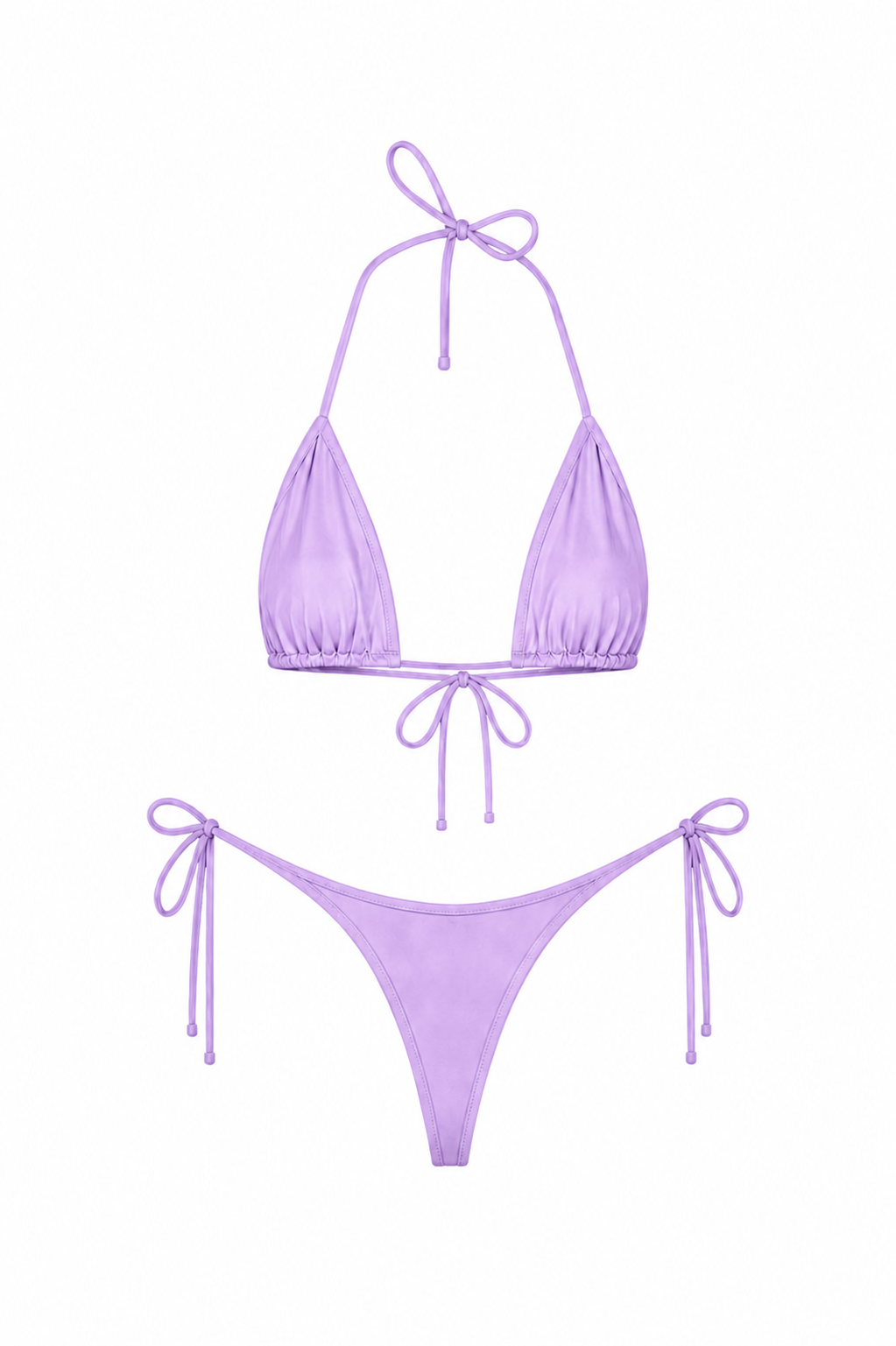Lavender Thong Set