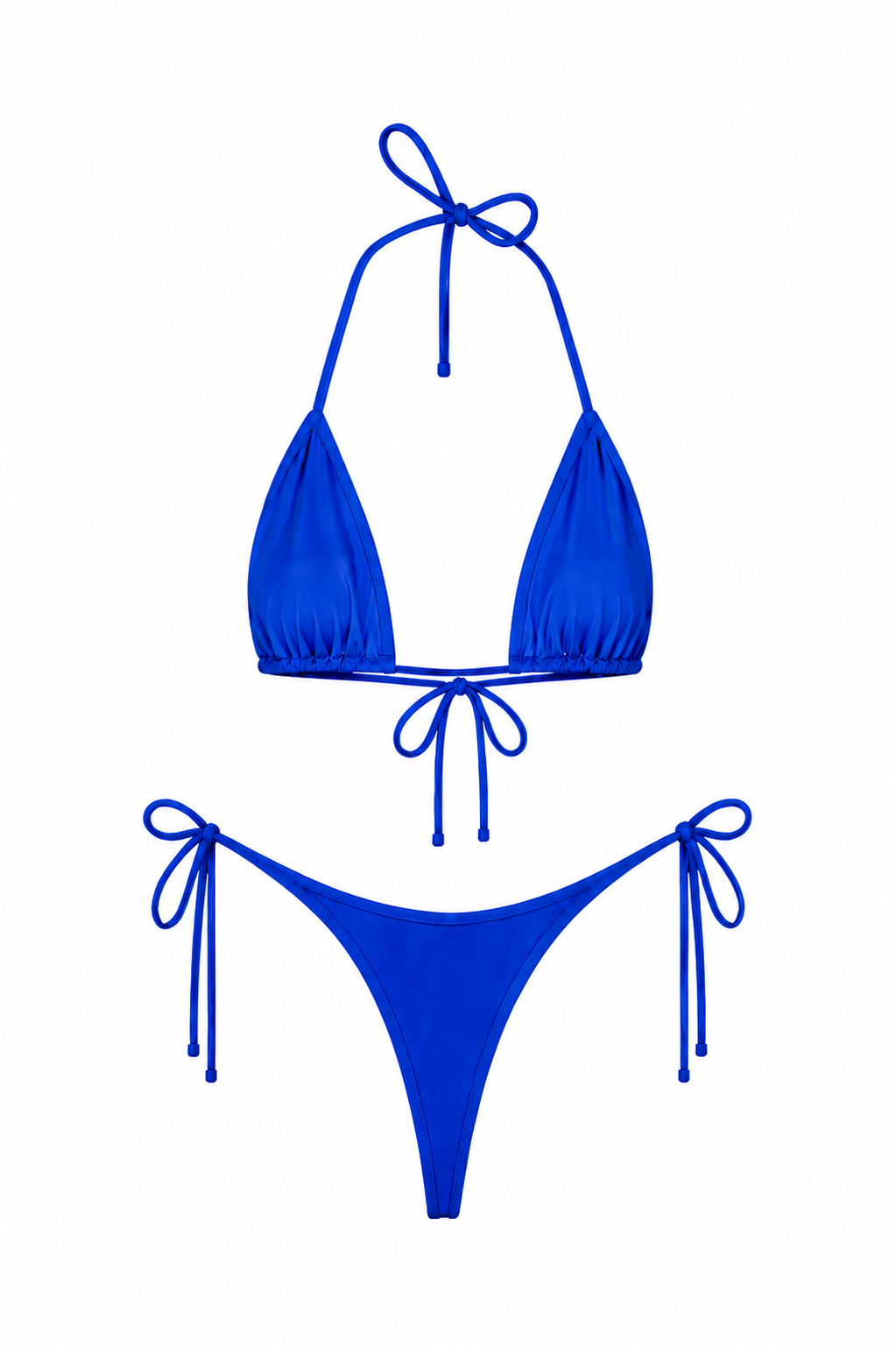 Royal Blue Thong Set