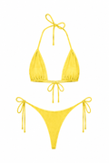 Yellow Thong Set