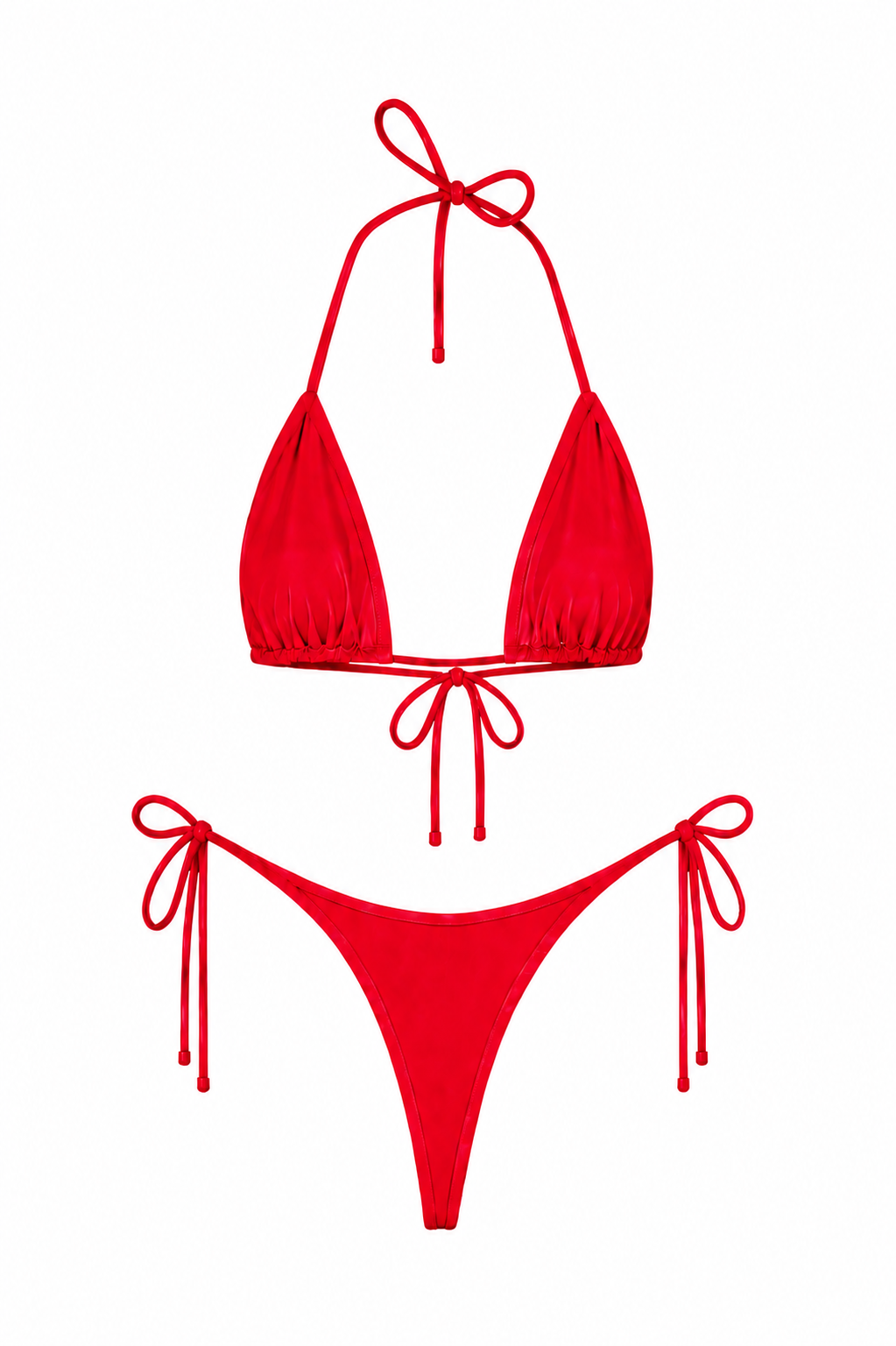 Red Thong Set