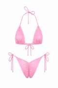 Baby Pink Scrunched Set