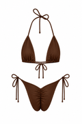 Brown Scrunched Set